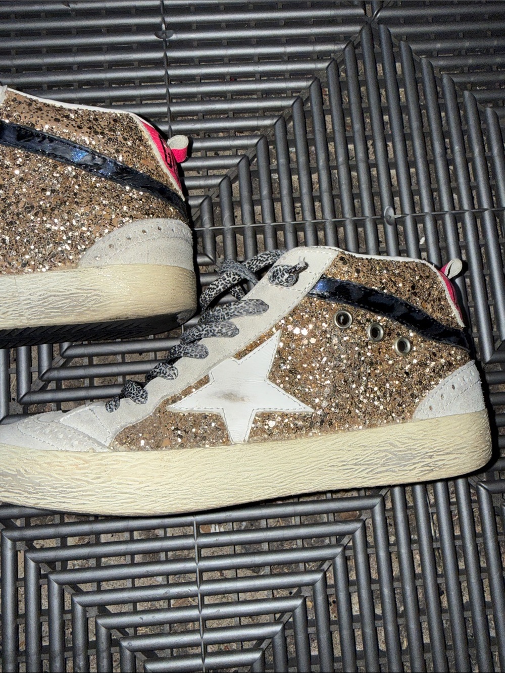 Golden Goose - Midstar mid top gold 38 - Picture 5 of 11
